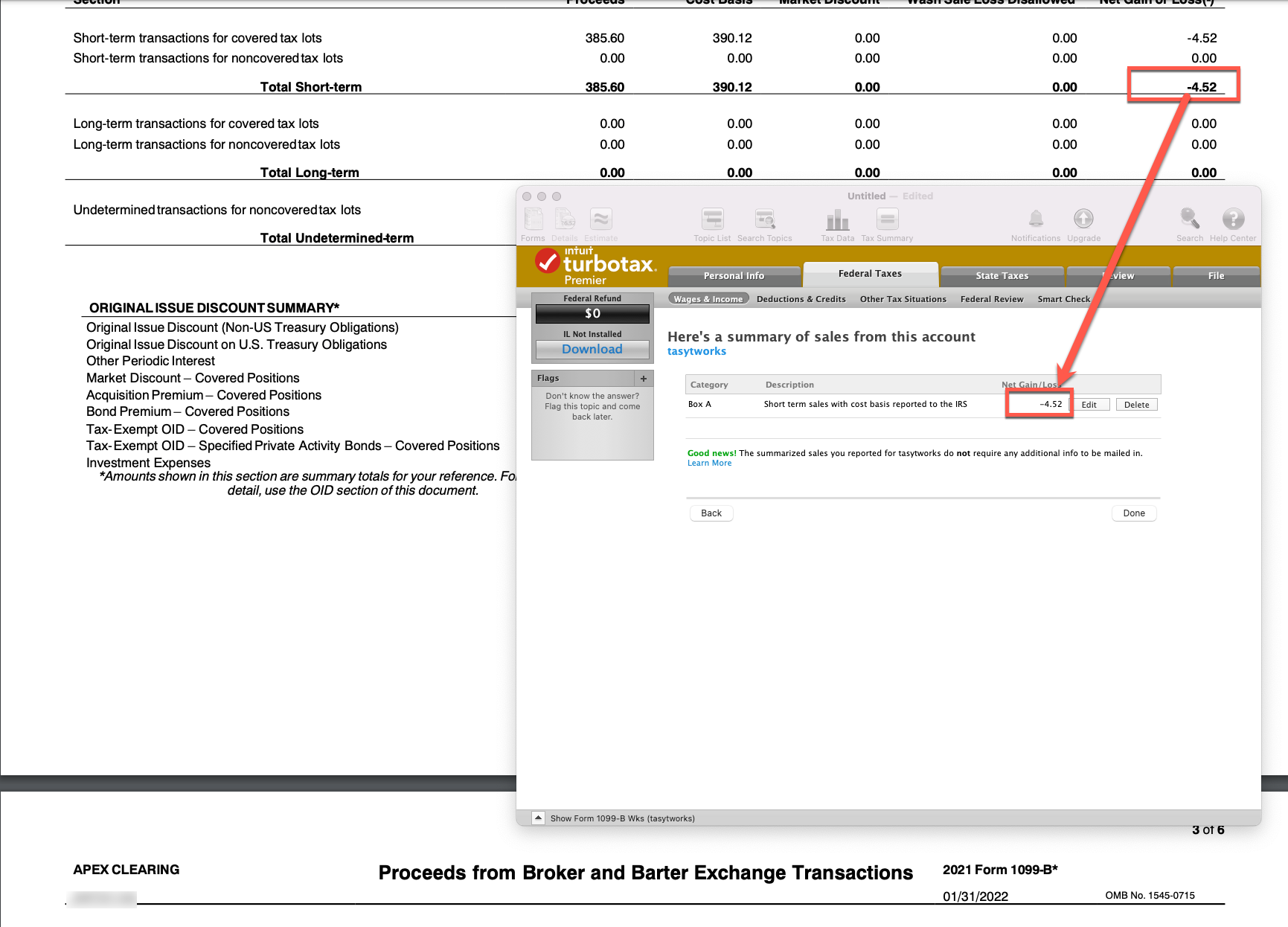 How to import tastytrade data into TurboTax